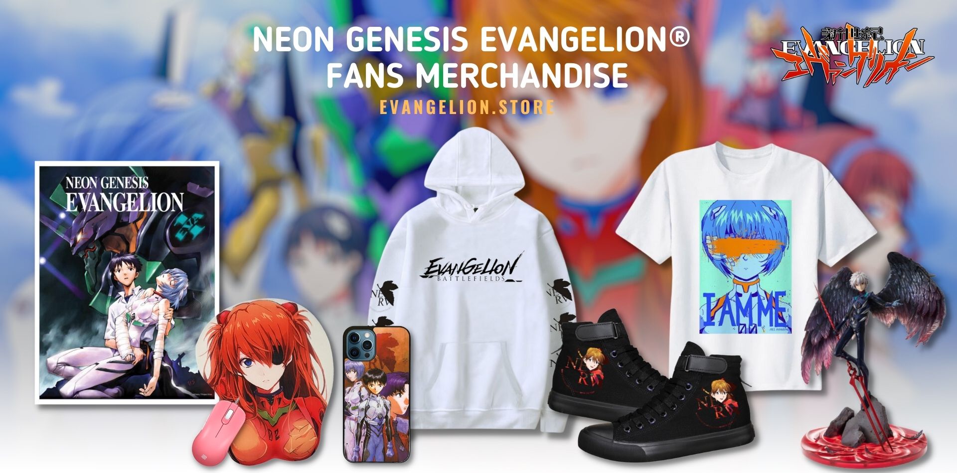 Evangelion Store Web Banner - Evangelion Shop